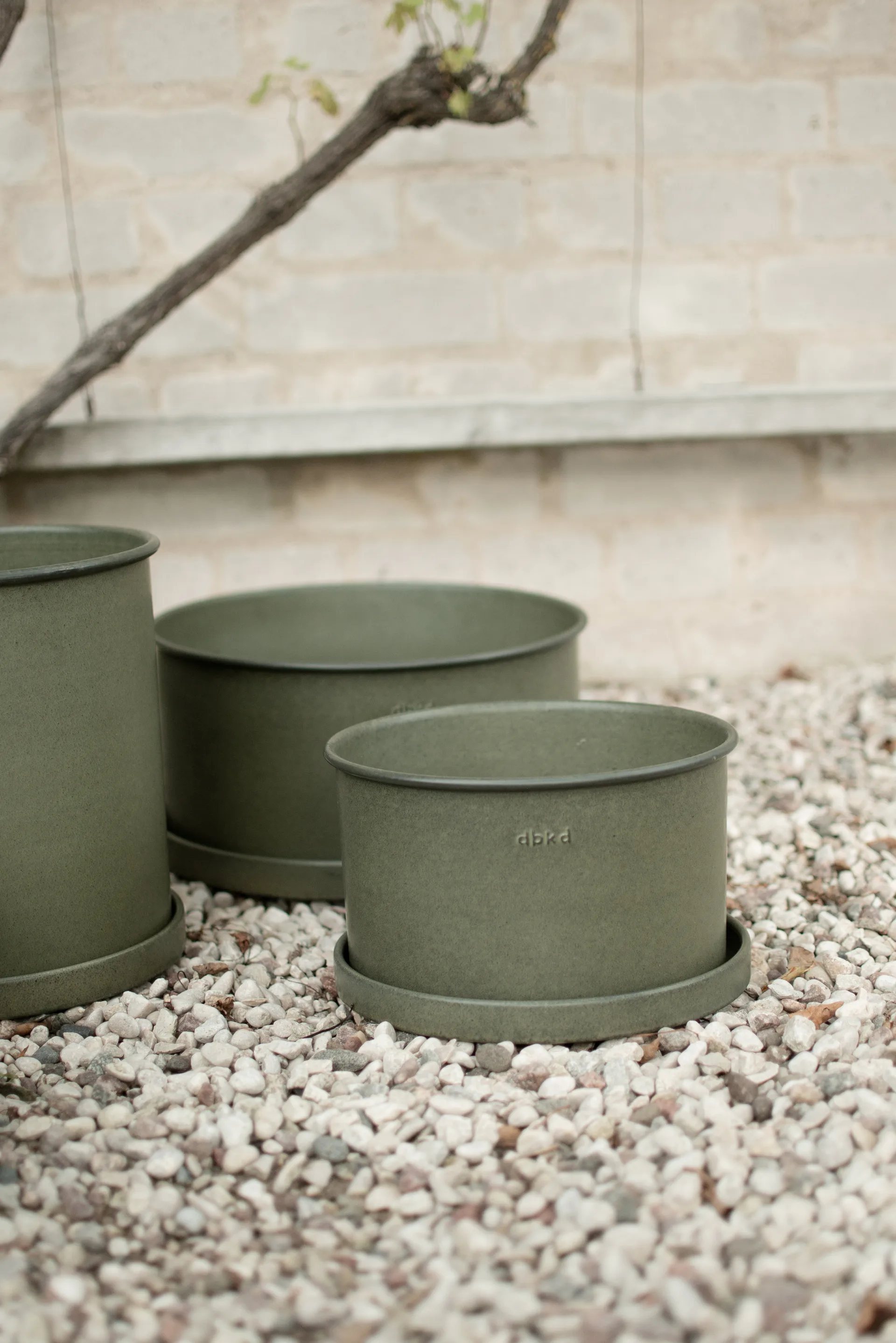 플랜트 보울 화분 2개 세트, Green DBKD | 디비케이디