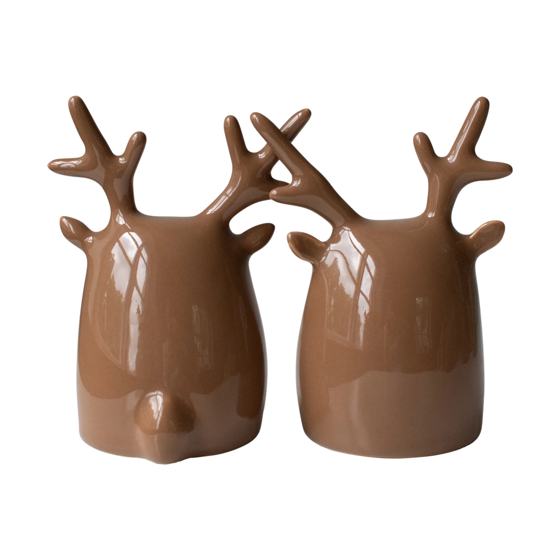 사슴 쌍둥이 장식 2개 세트, Shiny nougat DBKD | 디비케이디