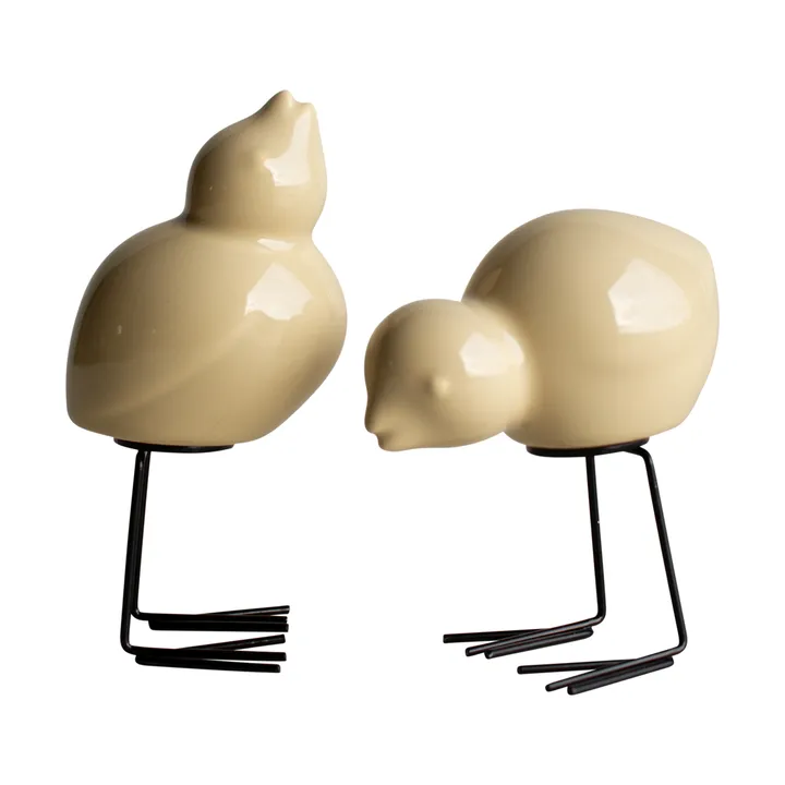 스웨디시 버즈 이스터 장식 2개 세트 - Shiny yellow - DBKD | 디비케이디