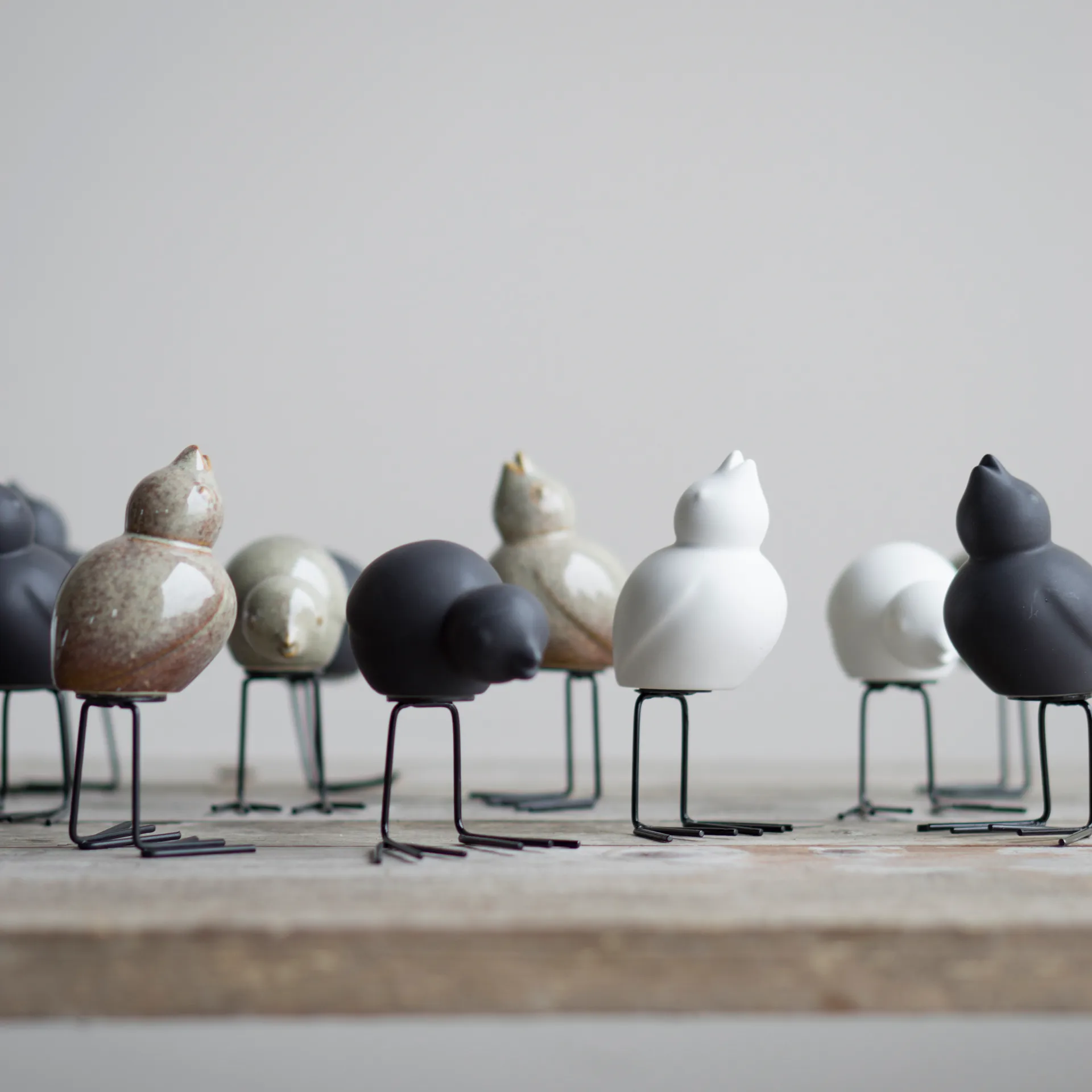 스웨디시 버즈 이스터 장식 2개 세트, White DBKD | 디비케이디