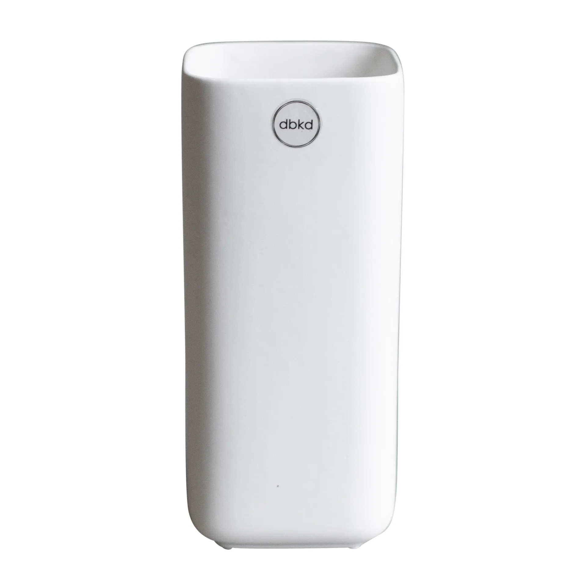 큐브 화병 20 cm, Matte white DBKD | 디비케이디