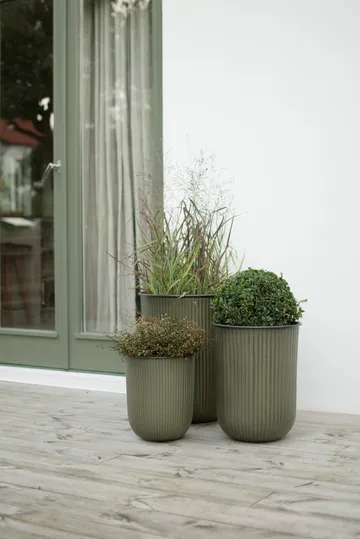 아웃 스트라이프 화분 3개 세트 - Green - DBKD | 디비케이디