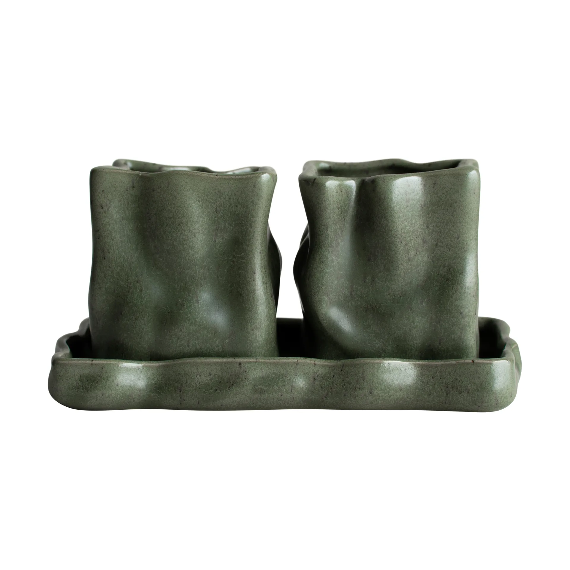 허브 화병과 트레이 3개 구성 세트, Moss DBKD | 디비케이디