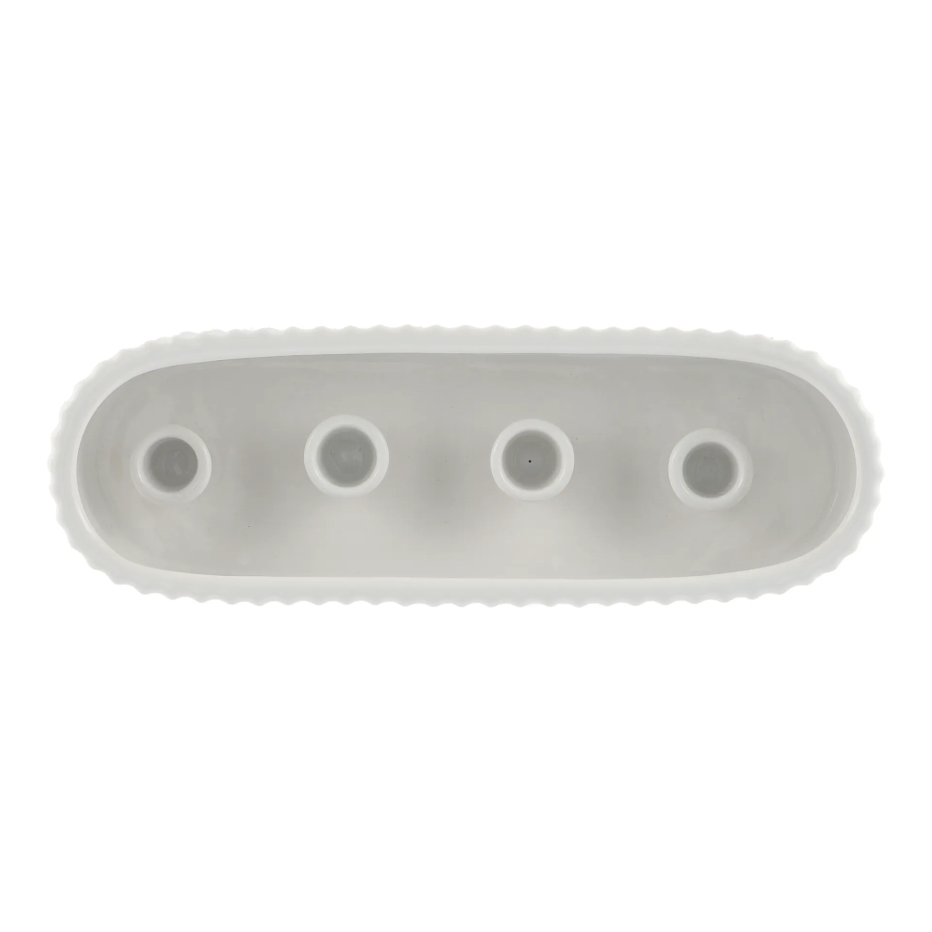 스트라이프 강림절 캔들 30 cm, Shiny white DBKD | 디비케이디