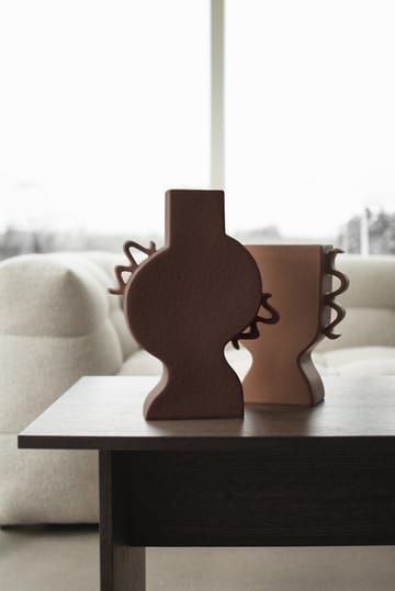 플랫 화병 33 cm - Brown - DBKD | 디비케이디