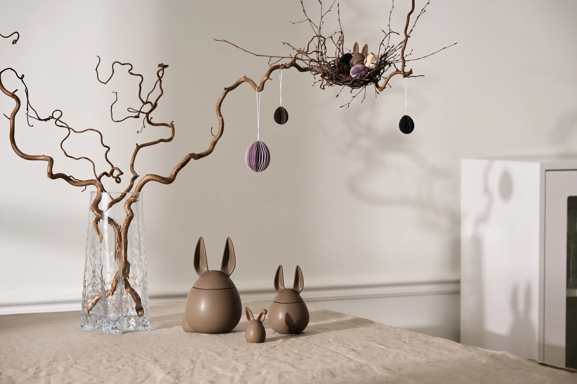 오보이드 페이퍼 이스터 데코레이션 스몰 4 cm, Purple DBKD | 디비케이디