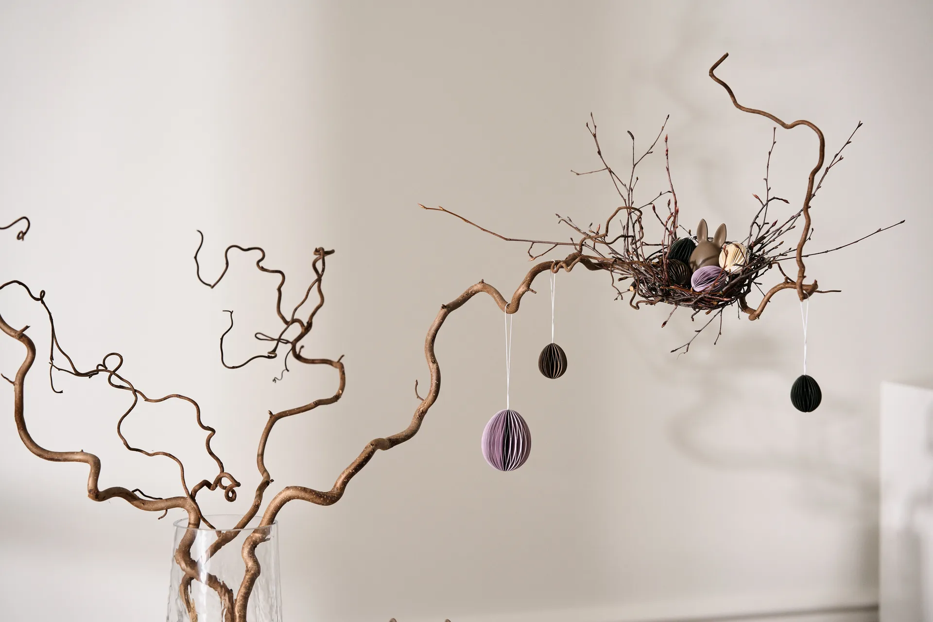 오보이드 페이퍼 이스터 데코레이션 스몰 4 cm, White DBKD | 디비케이디