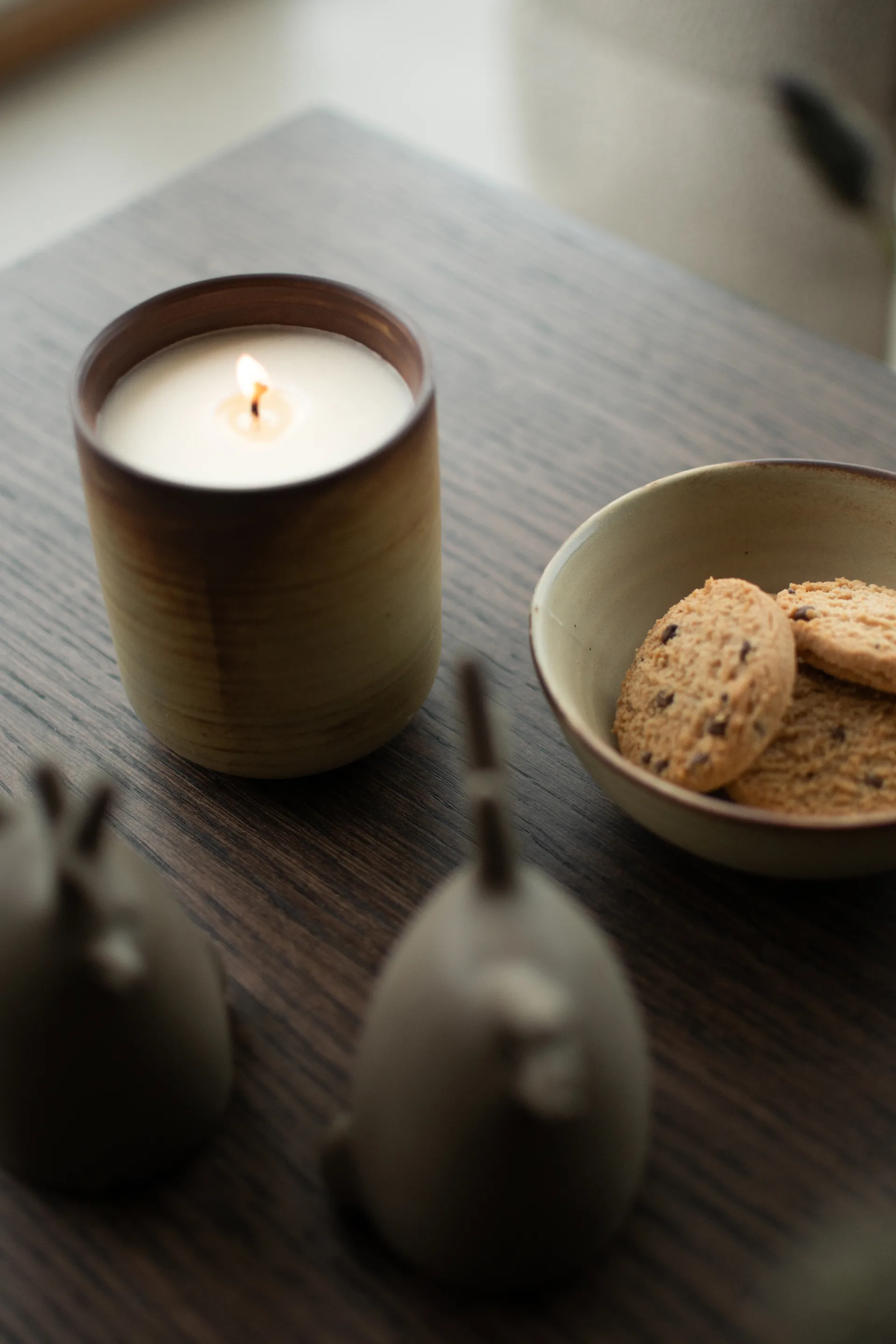 번 센티드 캔들 60시간, Cream-brown DBKD | 디비케이디