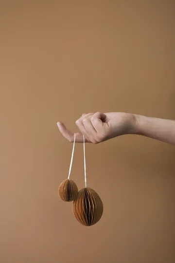 오보이드 이스터 데코레이션 페이퍼 7 cm - Terracotta - DBKD | 디비케이디