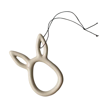 스프링클 토끼 부활절 장식 8cm - Vanilla - DBKD | 디비케이디