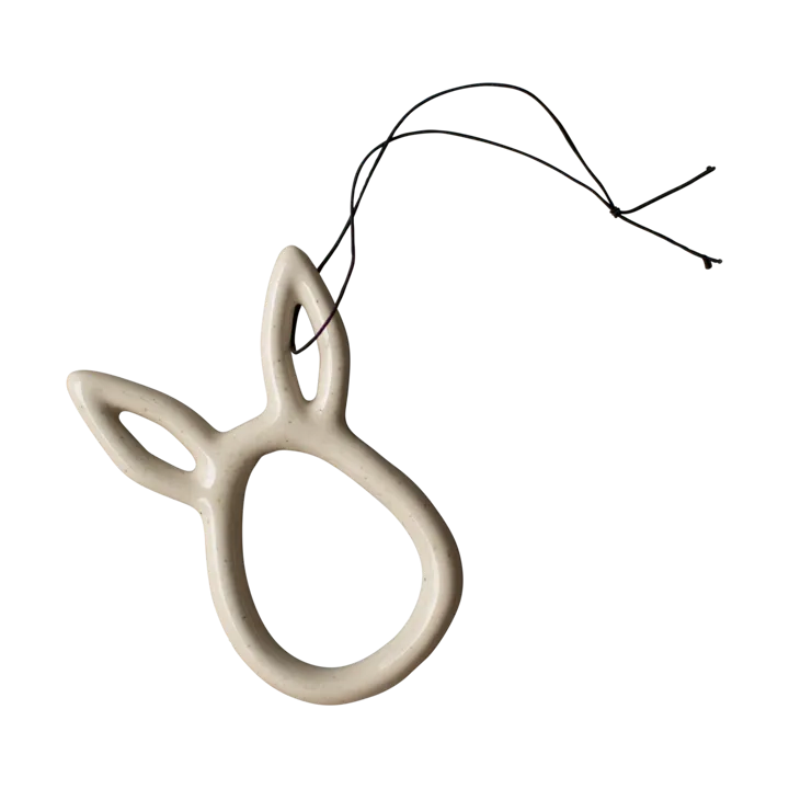 스프링클 토끼 부활절 장식 8cm - Vanilla - DBKD | 디비케이디