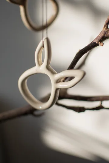 스프링클 토끼 부활절 장식 8cm - Vanilla - DBKD | 디비케이디