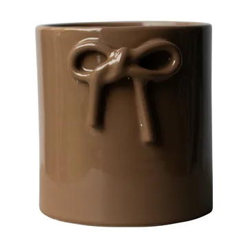 Bow 화분 Ø14 cm - Shiny Nougat - DBKD | 디비케이디