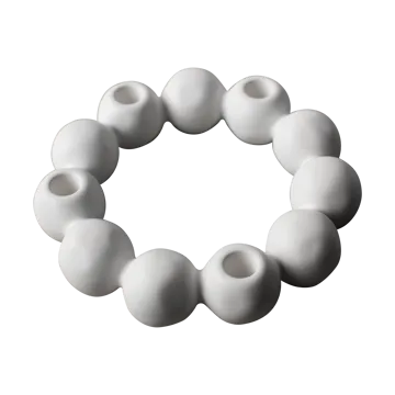 Bright 캔들 홀더 Ø27 cm - White - DBKD | 디비케이디