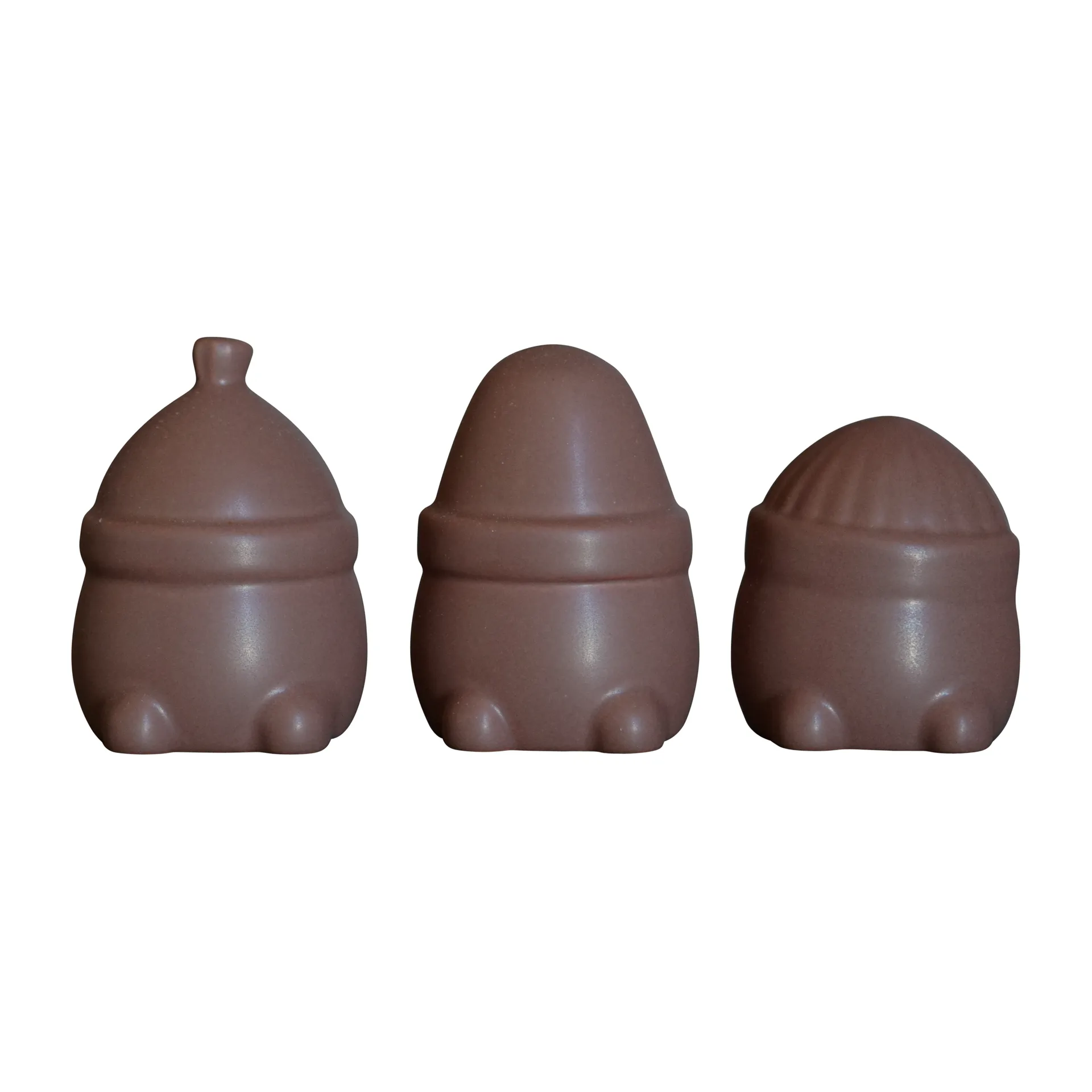 Hipster Triplets 크리스마스 데코레이션 3개 세트, Maroon DBKD | 디비케이디