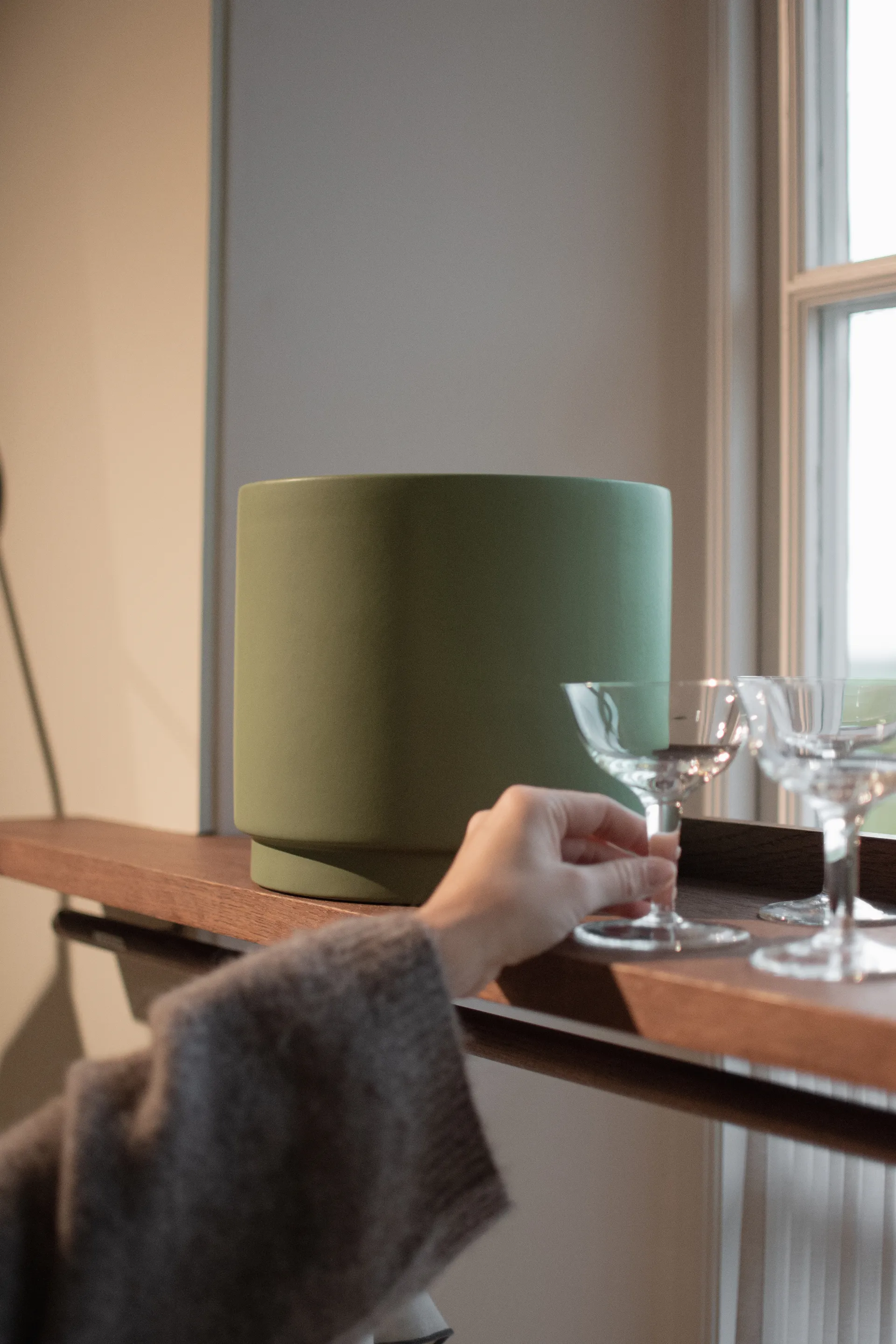 솔리드 화분 그린, Large, Ø24 cm DBKD | 디비케이디