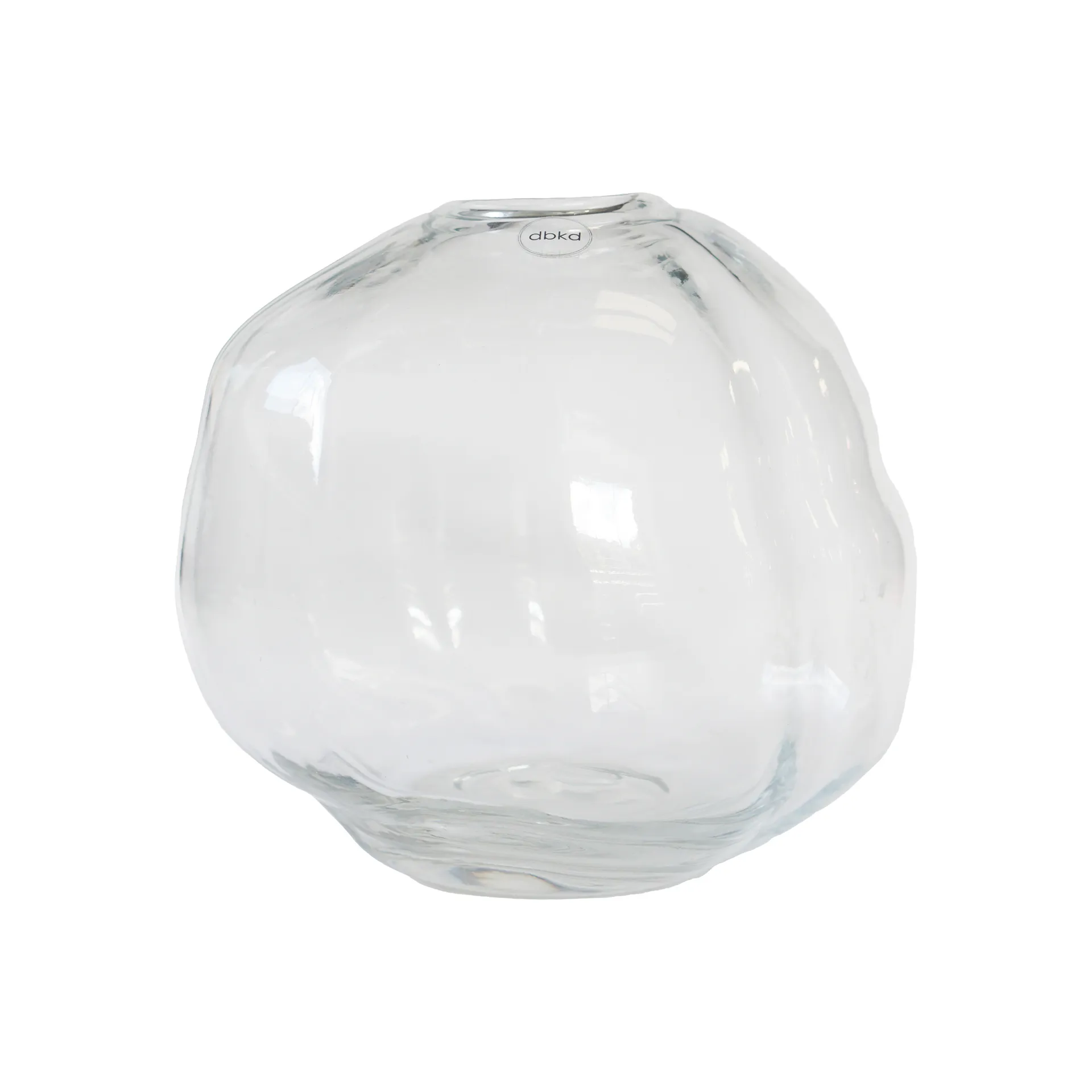 Pebble 화병, 투명, 스몰 Ø20 cm DBKD | 디비케이디
