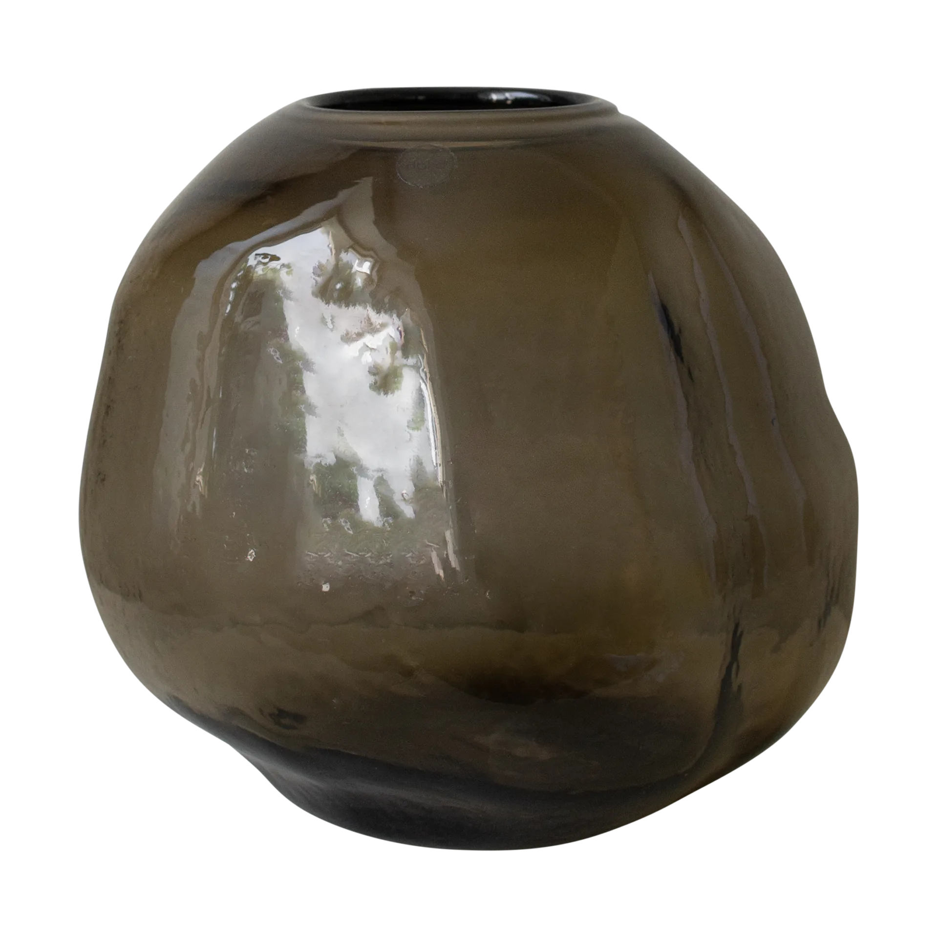 Pebble 화병, 브라운, 라지 Ø28 cm DBKD | 디비케이디