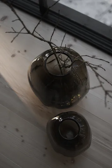 Pebble 화병 - 브라운, 라지 Ø28 cm - DBKD | 디비케이디