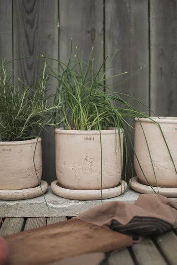 테라 플라워팟 - Sand, Ø16x16 cm - DBKD | 디비케이디