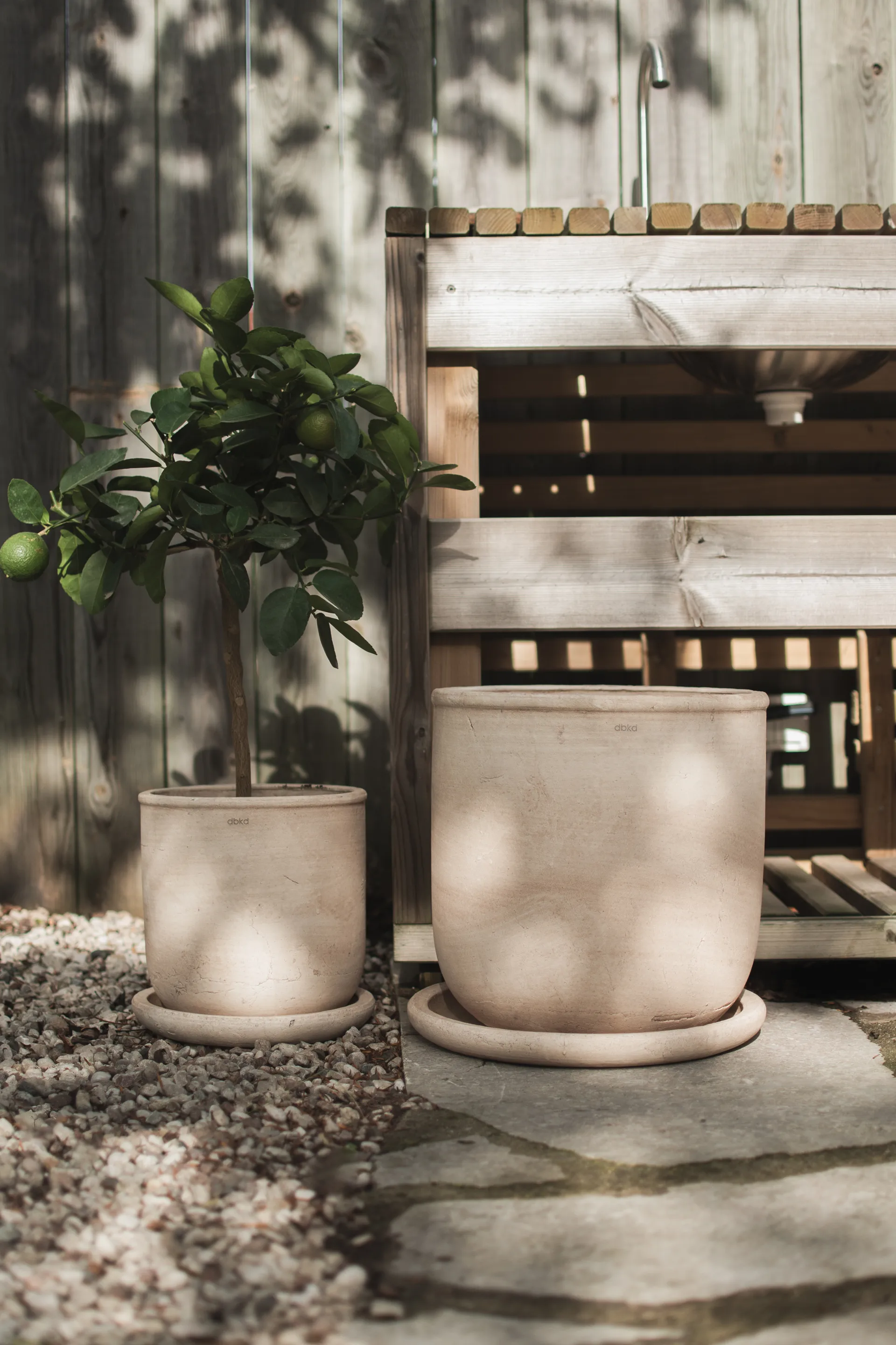 테라 플라워팟, Sand, Ø23x26 cm DBKD | 디비케이디