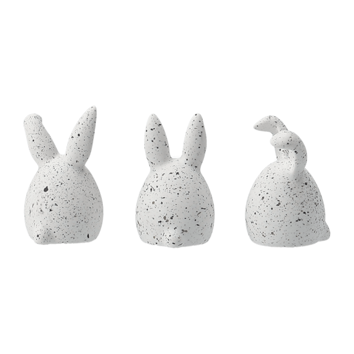 Triplets 이스터 래빗 3개 세트, white dot DBKD | 디비케이디