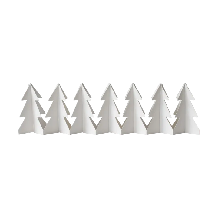 트리 인 어 로우 장식 - White, 7x60 cm - DBKD | 디비케이디