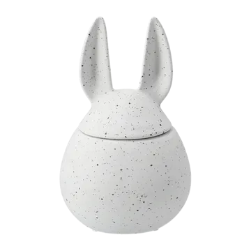 이팅 래빗 보울 스몰 - white dot - DBKD | 디비케이디