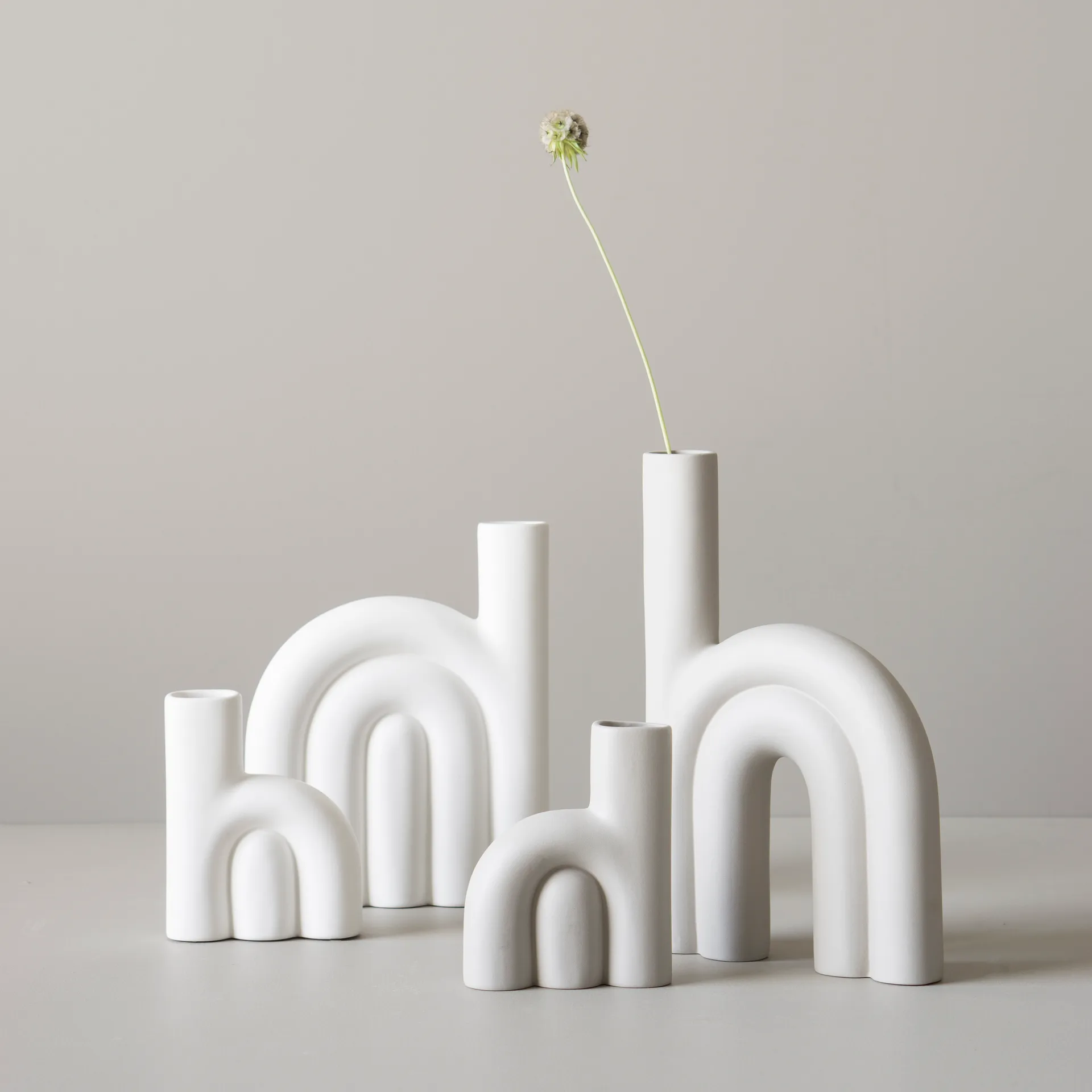 로프 화병 미듐, White DBKD | 디비케이디