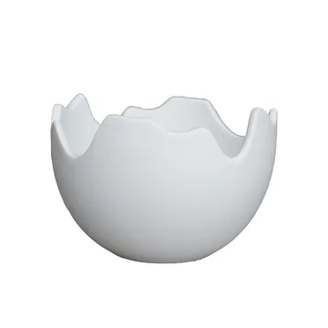 해피 이스터 보울 에그 셸 라지 - white - DBKD | 디비케이디