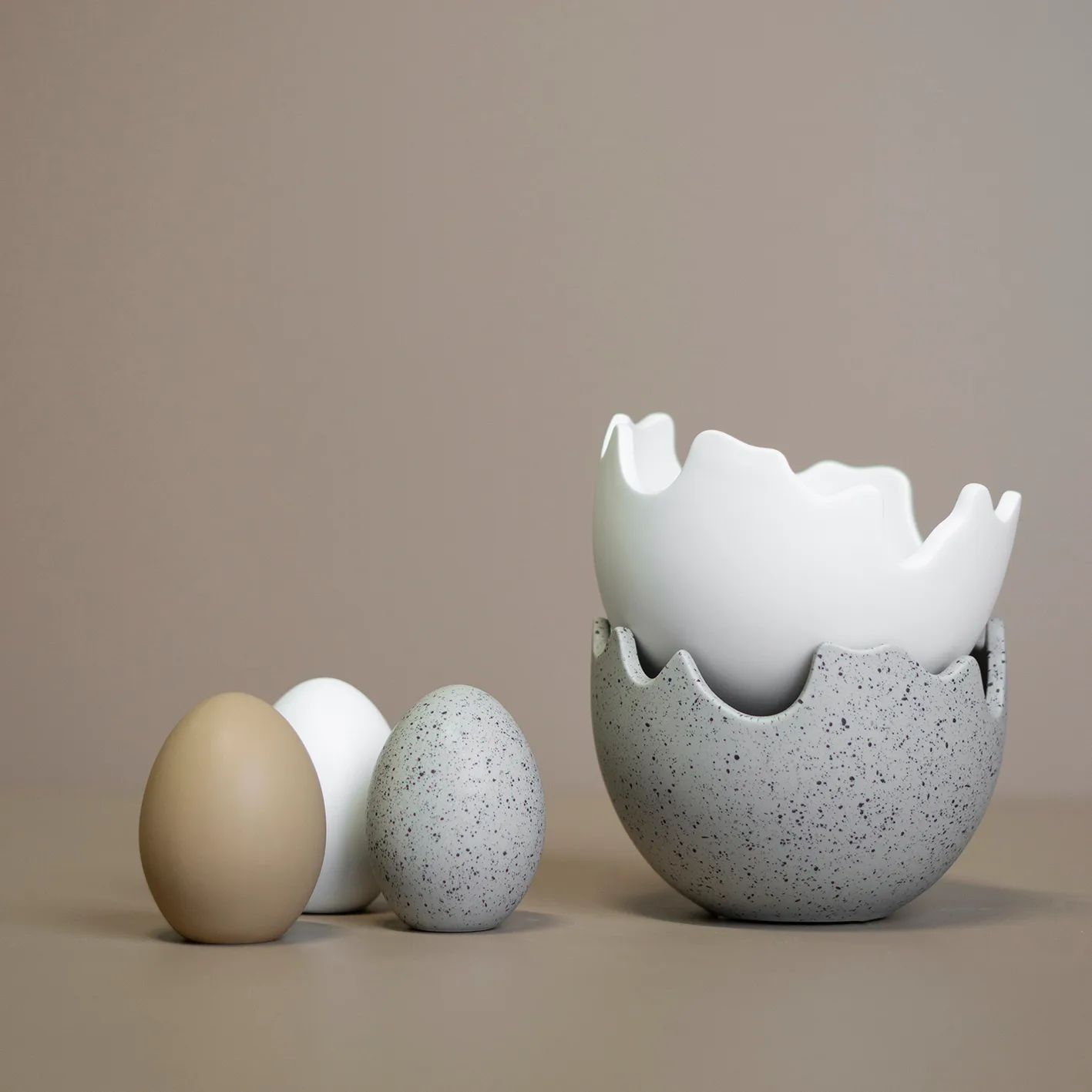 해피 이스터 보울 에그 셸 라지, white DBKD | 디비케이디