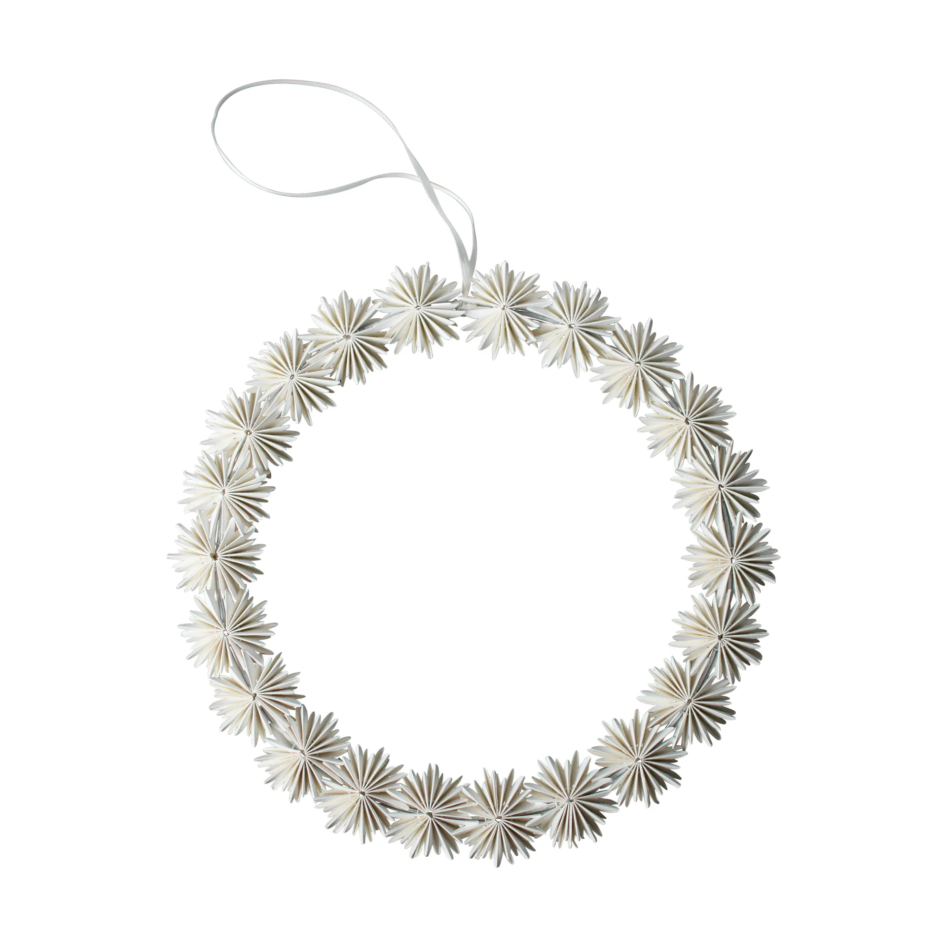 종이 화관 크리스마스 데코레이션, White DBKD | 디비케이디