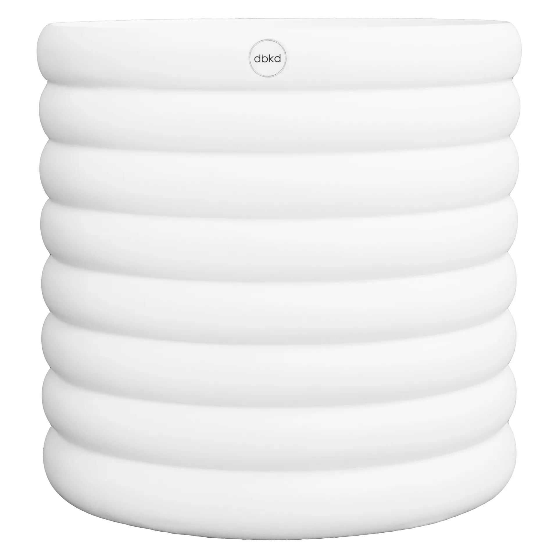 머드 화분 화이트, XL. Ø 27 cm DBKD | 디비케이디