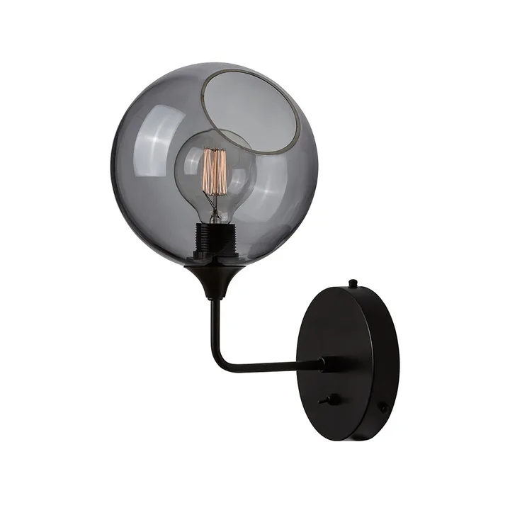 볼룸 벽 조명 Ø20 cm - Smoke - Design By Us | 디자인 바이 어스