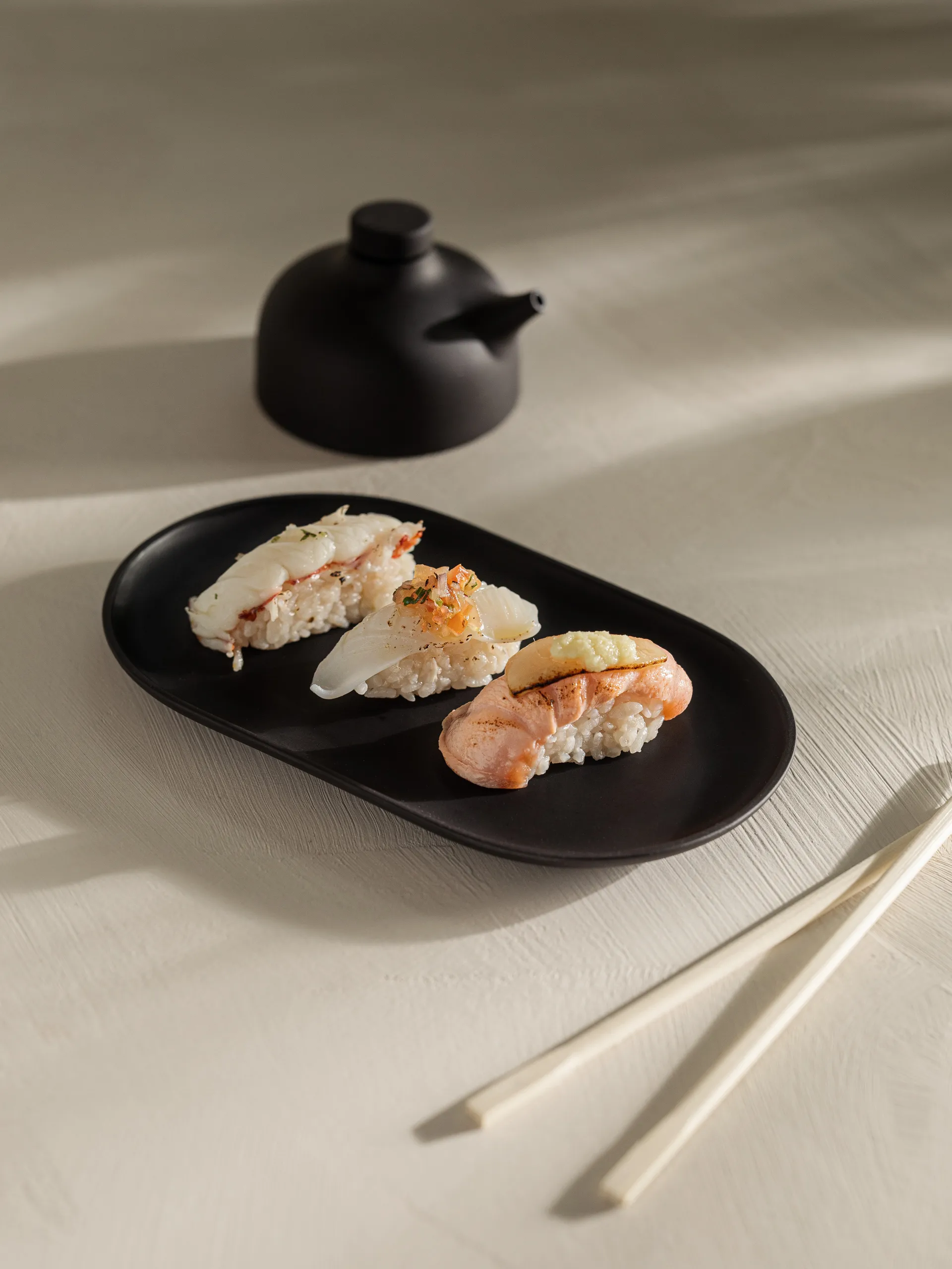 샌드 접시 오벌 12.5x20 cm, Black clay Design House Stockholm | 디자인하우스스톡홀름