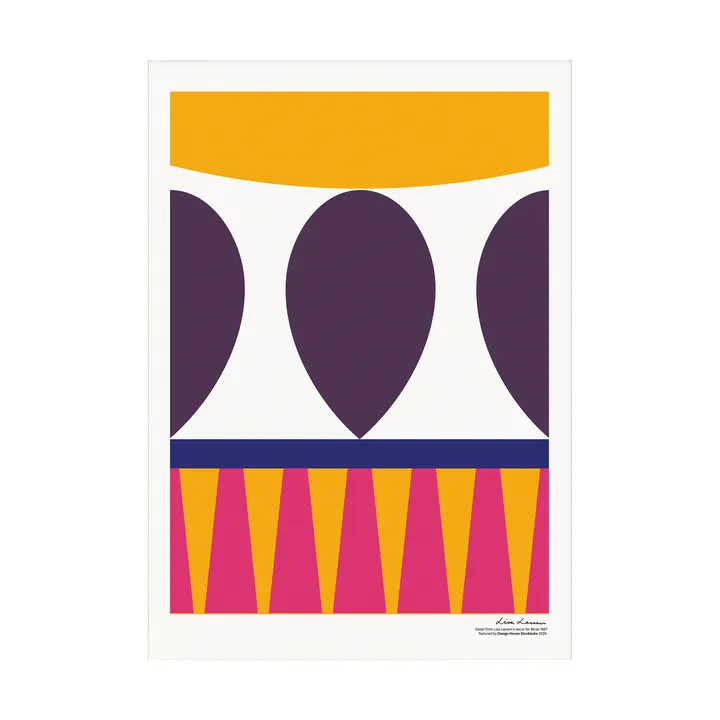 새들 1967 포스터 50x70 cm - No. 1 - Design House Stockholm | 디자인하우스스톡홀름