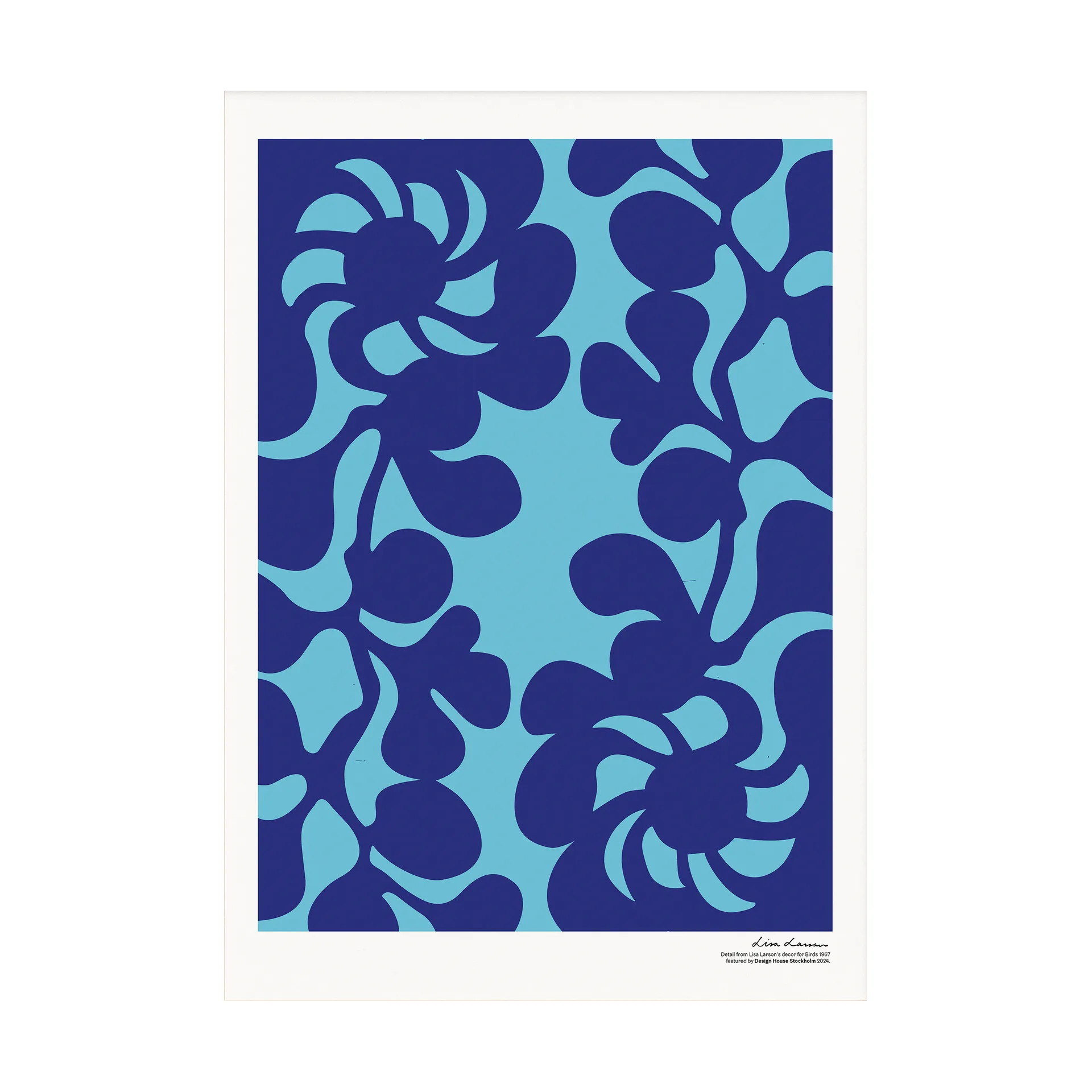 새들 1967 포스터 50x70 cm, No. 4 Design House Stockholm | 디자인하우스스톡홀름