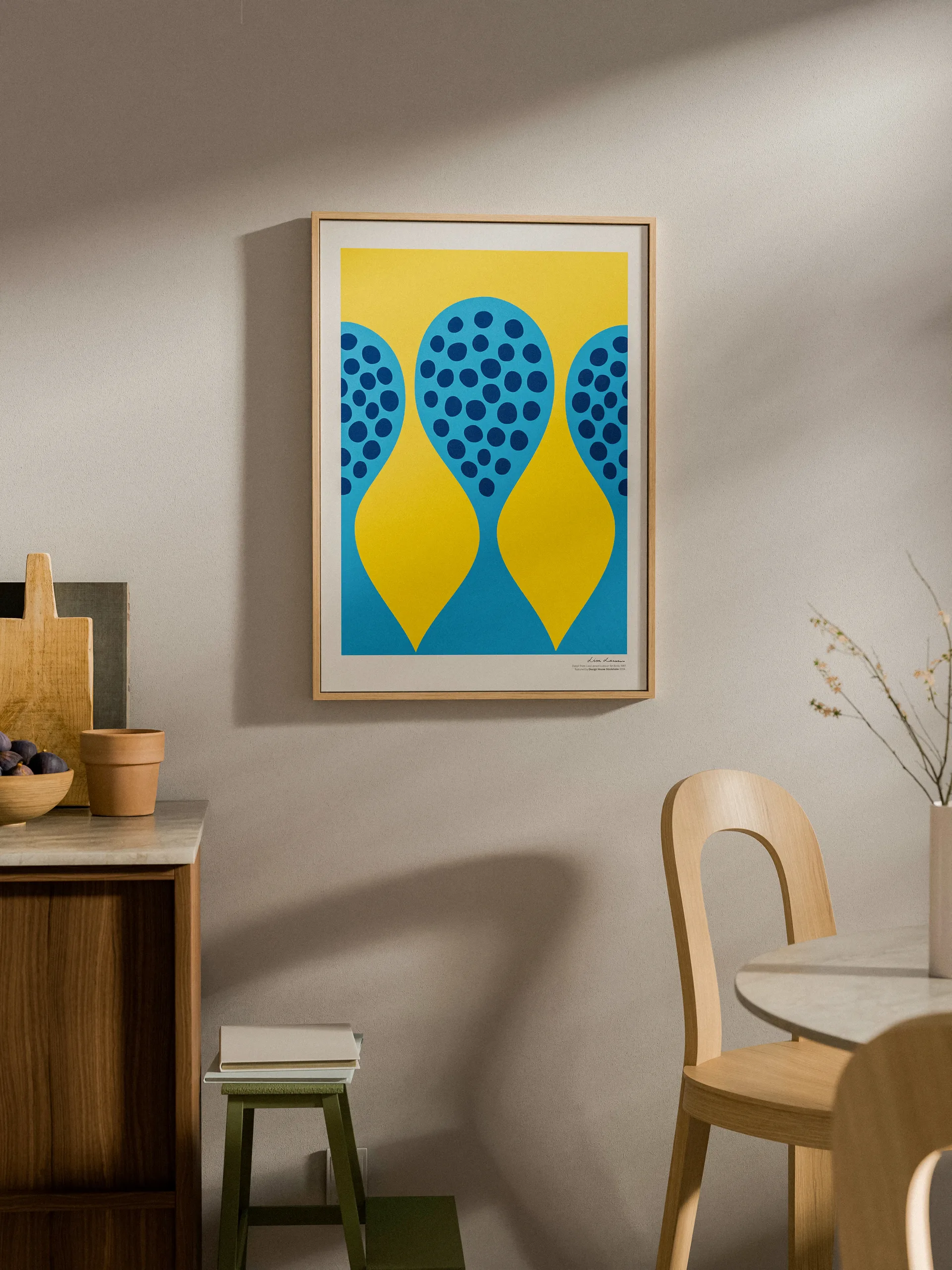 새들 1967 포스터 50x70 cm, No. 5 Design House Stockholm | 디자인하우스스톡홀름