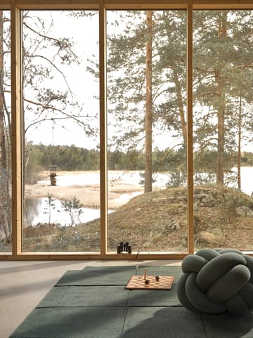 바스켓 러그, 그린 - 245x245 cm - Design House Stockholm | 디자인하우스스톡홀름