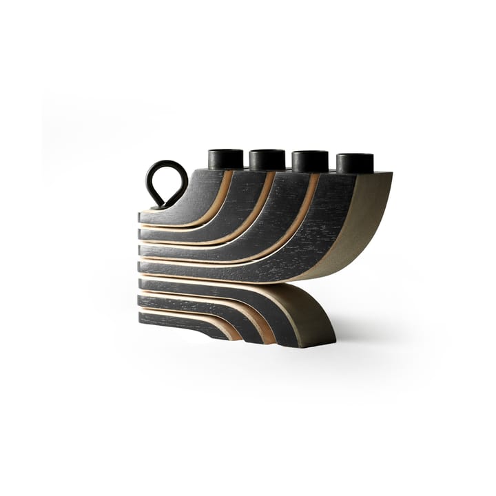 노르딕 라이트 캔들 홀더 4 arms - black - Design House Stockholm | 디자인하우스스톡홀름