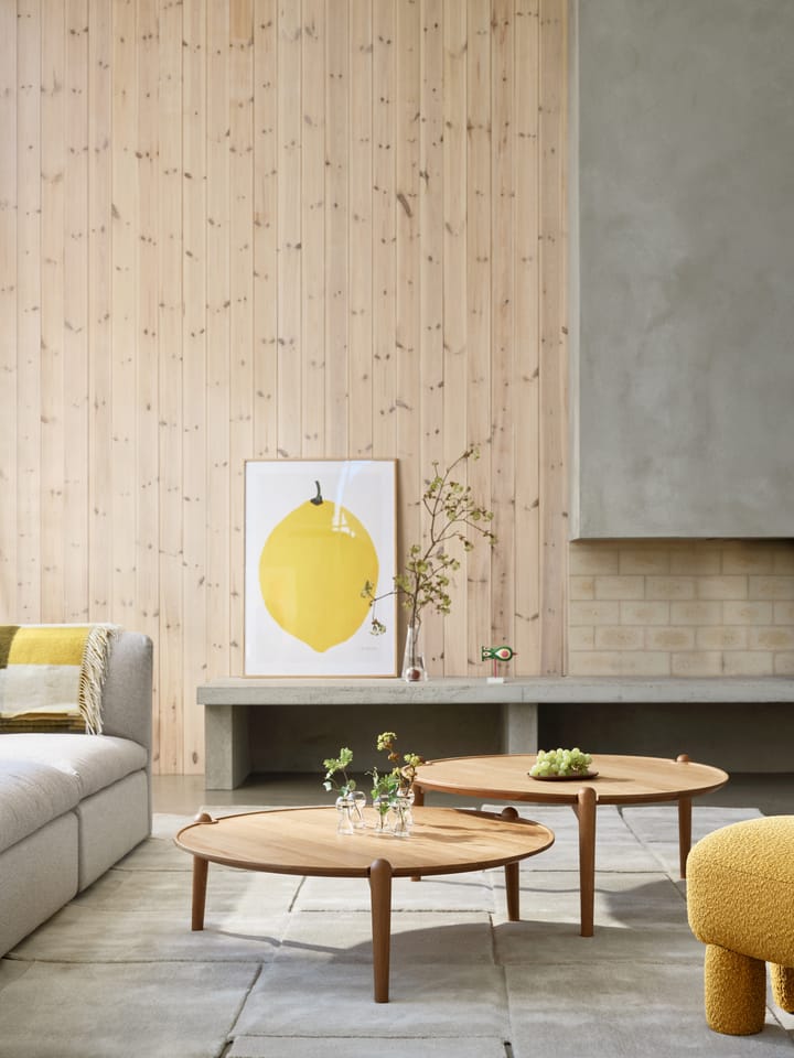 아리아 커피 테이블 Ø90 cm, Oak 30 cm Design House Stockholm | 디자인하우스스톡홀름