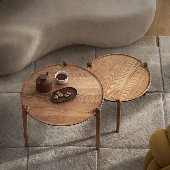 아리아 커피 테이블 Ø90 cm, Oak 42.5 cm Design House Stockholm | 디자인하우스스톡홀름