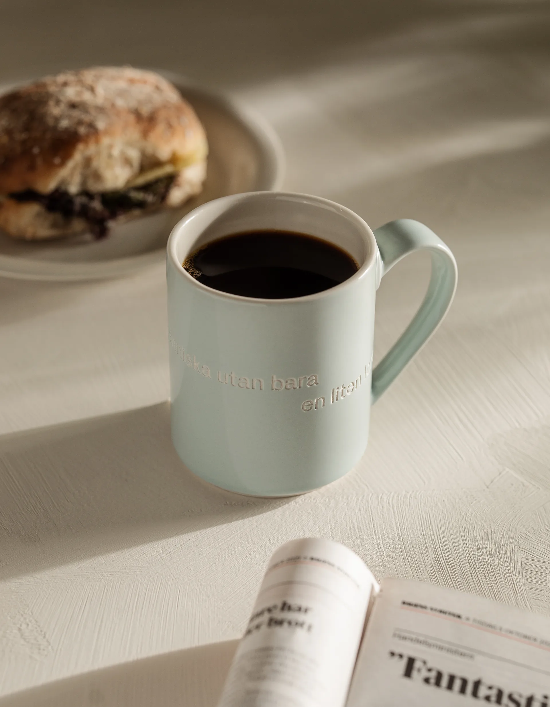 아스트리드 린드그렌 머그. annars är man ingen människa, Svensk text Design House Stockholm | 디자인하우스스톡홀름