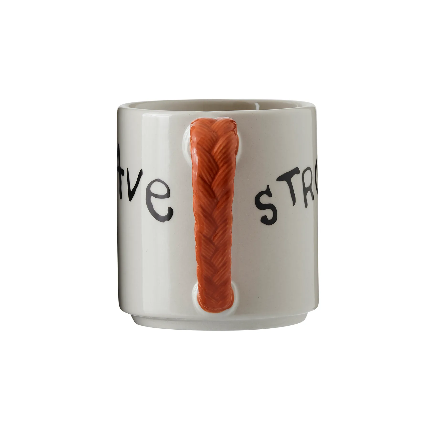 Astrid Lindgren 삐삐 기념일 머그 20 cl, Strong Kind Brave Design House Stockholm | 디자인하우스스톡홀름