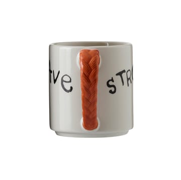 Astrid Lindgren 삐삐 기념일 머그 20 cl - Strong Kind Brave - Design House Stockholm | 디자인하우스스톡홀름
