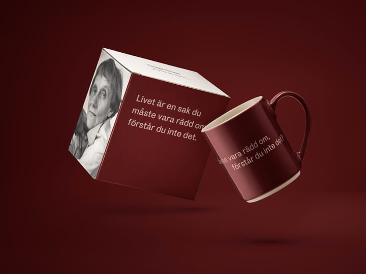 Astrid Lindgren 스웨덴어 레터링 머그 4, Swedish text Design House Stockholm | 디자인하우스스톡홀름