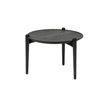 아리아 커피 테이블 - Black oak, Ø50x37 cm - Design House Stockholm | 디자인하우스스톡홀름