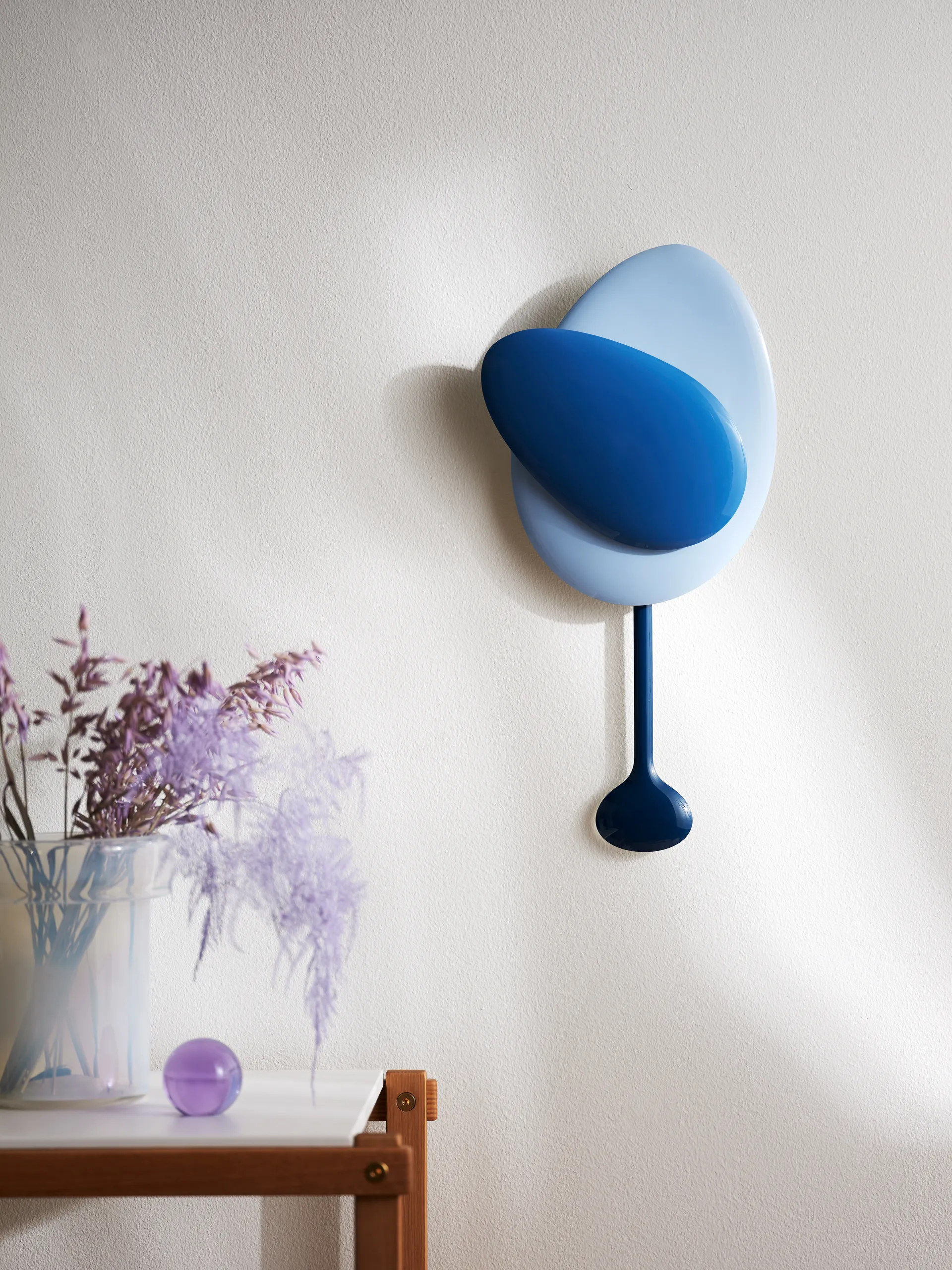 멜로우 벽 시계, Blue Design House Stockholm | 디자인하우스스톡홀름