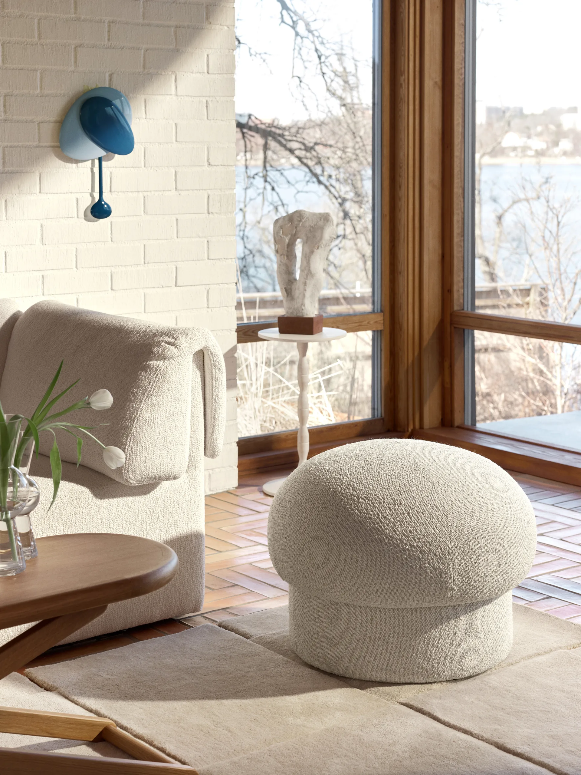 멜로우 벽 시계, Blue Design House Stockholm | 디자인하우스스톡홀름