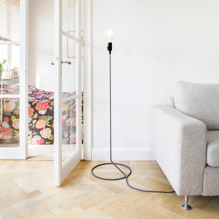 Cord 플로어 조명 - black-white - Design House Stockholm | 디자인하우스스톡홀름